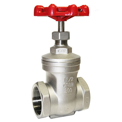Valvola a saracinesca dura di acciaio inossidabile della guarnizione CF8M manuale SS304 1&quot; classe 150