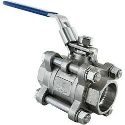 Tipo acciaio inossidabile sanitario maschio api certificato Fuoco-sicuro 607 del wafer V di controllo di flusso della valvola a sfera